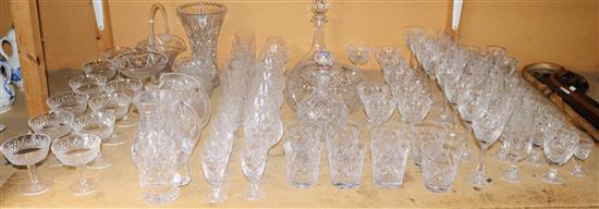 Suite of Waterford glassware(-)